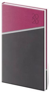 Diář 2020 - Line/týdenní/kapesní/růžový