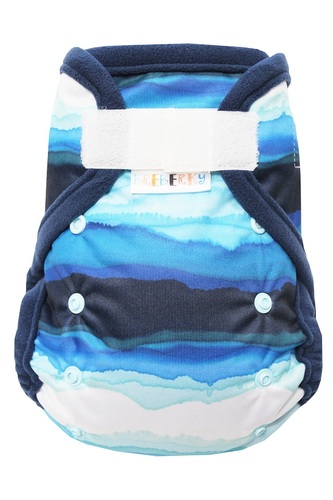 Svrchní kalhotky (XL), bez křidélek - Modrá laguna SZ