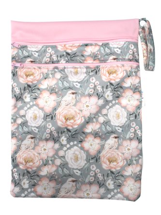 Pytel dvoukomorový (PUL) - Vrabčák v růžích M