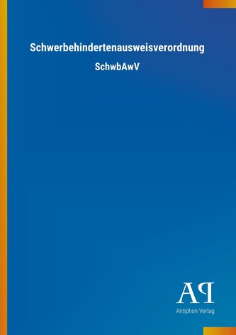 Schwerbehindertenausweisverordnung