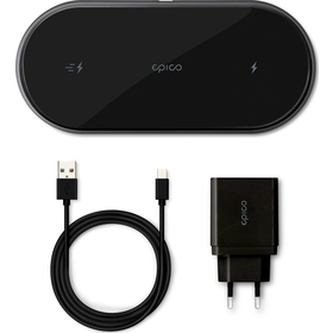 Nabíječka bezdrátová EPICO UltraSlim Dual Wireless 15W Nabíječka bezdrátová EPICO UltraSlim Dual Wireless 15W