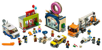 LEGO City 60233 Otevření obchodu s koblihami
