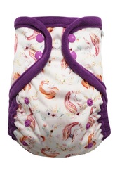 Svrchní kalhotky (M), bez křidélek - Zasněný jednorožec PAT