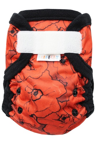 Svrchní kalhotky (S), bez křidélek - Vlčí máky SZ