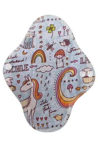 BIO Slipová vložka (Bavlněné froté s PUL) - Přívětivost (biobavlněný úplet s GOTS)