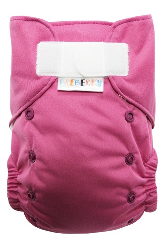 BIO Bambusová kapsová plenka (M) - Vínová SZ