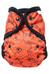 Svrchní kalhotky (XL) - Vlčí máky PAT