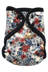 Svrchní kalhotky (M), bez křidélek - Mořská diva PAT