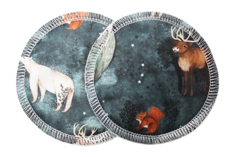 BIO Vložky do podprsenky - Kanadská noc (PUL)