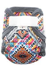 Svrchní kalhotky (S), bez křidélek - Indiánské ornamenty SZ