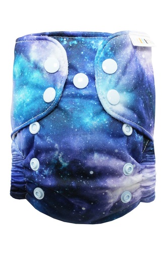 BIO Bambusová kapsová plenka (S) - Galaxie PAT