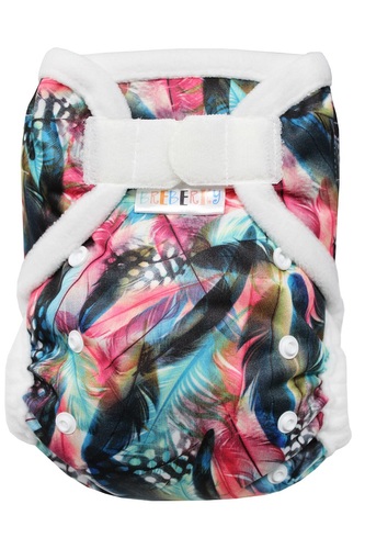 Svrchní kalhotky (M), bez křidélek - Kropenatá pírka SZ