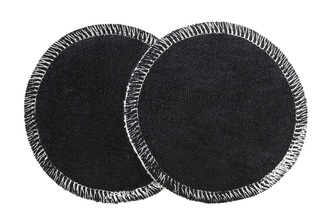 BIO Vložky do podprsenky - Černé (froté)