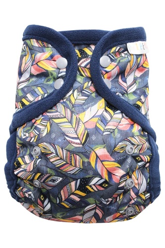 Svrchní kalhotky (M), bez křidélek - Indiánská pírka PAT