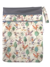 Pytel dvoukomorový (PUL) - Vlk na koloběžce S