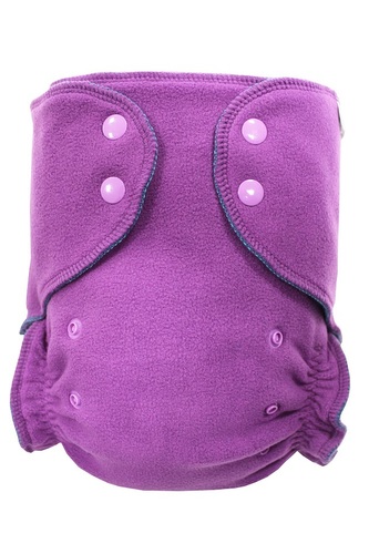 Fleecové svrchní kalhotky (M) -  Fialové PAT