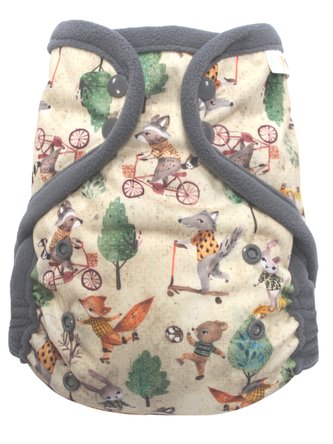 Svrchní kalhotky (M) - Vlk na koloběžce PAT