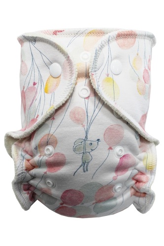 BIO Kalhotková plenka s GOTS (S) - Letíme do oblak PAT