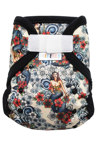 Svrchní kalhotky (XL), bez křidélek - Mořská diva SZ