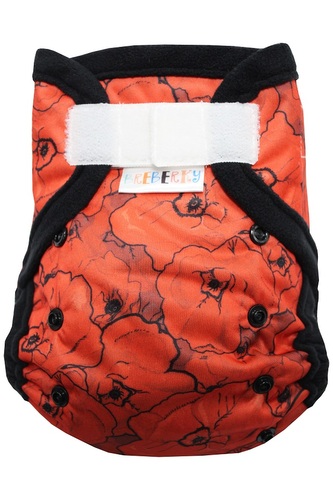 Svrchní kalhotky (XL), bez křidélek - Vlčí máky SZ