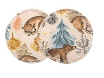 BIO Vložky do podprsenky - O čem se zdá medvědům (PUL)