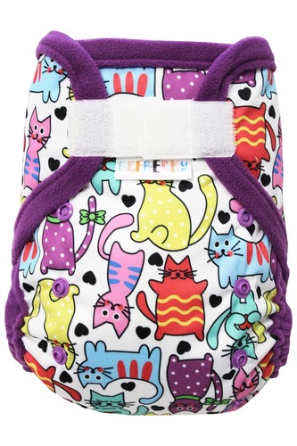 Svrchní kalhotky (M), bez křidélek - Kočky SZ