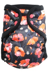Svrchní kalhotky (M), bez křidélek - Sedmikrásky v makovém poli PAT