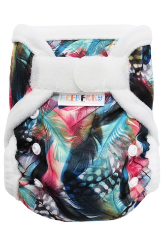 Svrchní kalhotky (S) - Kropenatá pírka SZ