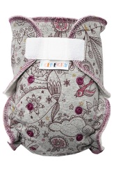 BIO Kalhotková plenka s GOTS (M) - Ornament SZ