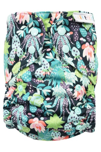 BIO Bambusová kapsová plenka (M) - Kaktusy a sukulenty PAT