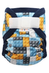 Svrchní kalhotky (S), bez křidélek - Lego, tmavě modrý fleece SZ