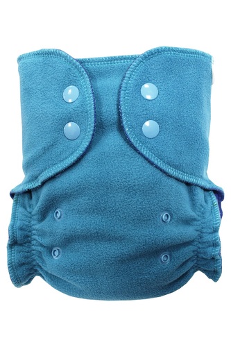 Fleecové svrchní kalhotky (S) - Petrolejové PAT