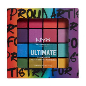 NYX PROFESSIONAL MAKEUP Paletka 16 očních stínů Ultimate Shadow Odstín: USP04P - Brights