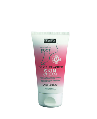 BEAUTY FORMULAS DRY & CRACKED SKIN CREAM KRÉM NA SUCHÉ A POPRASKANÉ NOHY