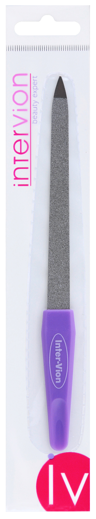 Inter-Vion Safírový pilník na nehty (17 cm, zrnitost 180, v etuji)