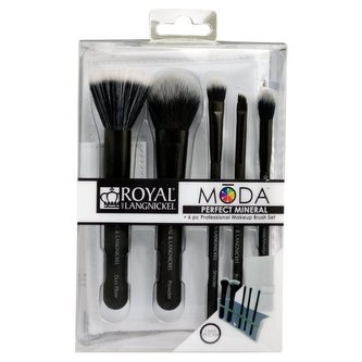 Royal & Langnickel MODA PERFECT MINERAL Sada štětců (5 ks) Varianta: Nový produkt - černá