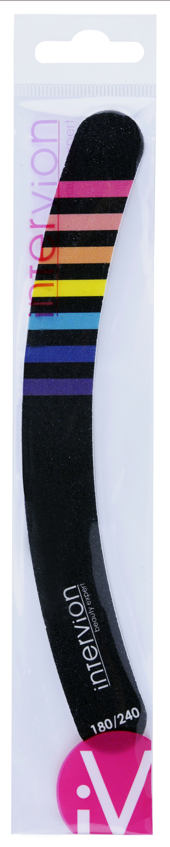 Inter-Vion Pilník na nehty (tvar banánu, zrnitost 180/240)