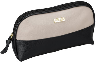 Inter-Vion Kosmetická taška koženková - větší