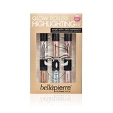 BELLÁPIERRE COSMETICS GLOW ROLLERS HIGHLIGHT KIT SADA ROZJASŇOVAČŮ