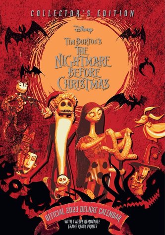 Deluxe kalendář 2023 The Nightmare Before Christmas (29,7 x 42 cm)