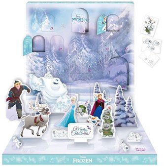 Zvukový adventní kalendář Disney: Frozen|Ledové království (31 x 31 x 4 cm)