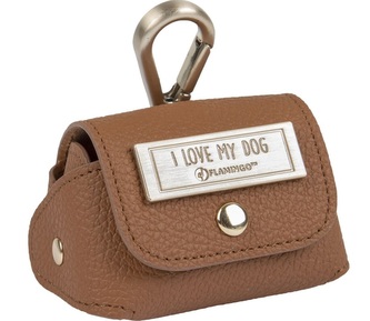 FLAM kabelka na sacky hneda 8cm