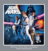 Oficiální stolní kalendář 2023 Star Wars|Hvězdné války: Classic (16 x 17,5 cm)