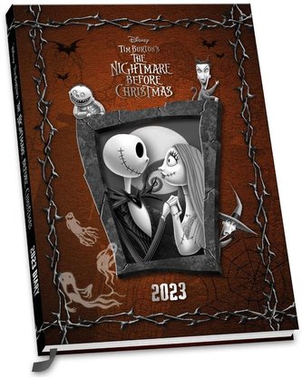 Diář 2023 Nightmare Before Christmas|Ukradené Vánoce (A5 15,6 x 21,2 x 1,5 cm)
