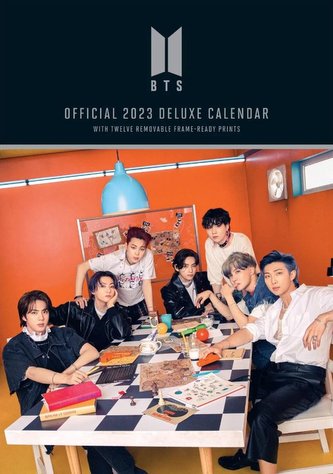 Deluxe kalendář 2023 BTS: Bangtan Boys (29,7 x 42 cm)