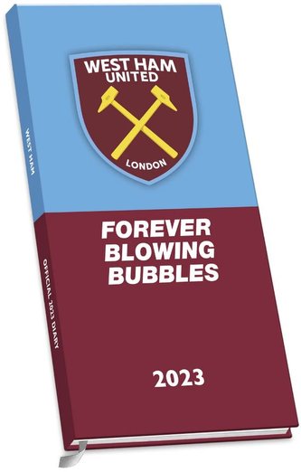 Slim diář 2023 FC West Ham United (8,3 x 16,4 cm)
