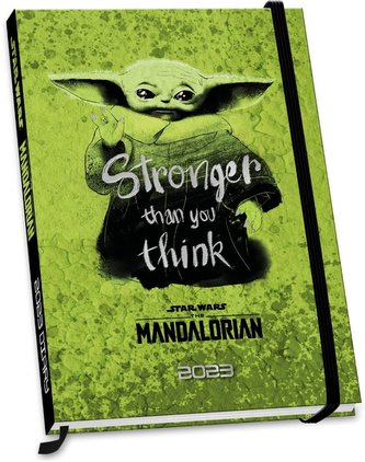 Diář 2023 Star Wars|Hvězdné války: The Mandalorian (A5 15,6 x 21,2 x 1,5 cm)