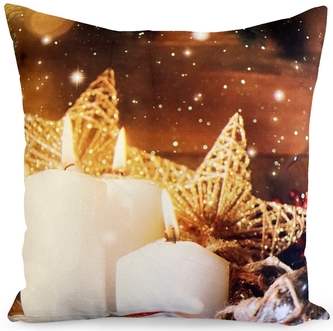 Polštář CHRISTMAS CANDLE III. 40x40 cm Mybesthome
