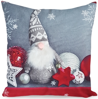 Polštář GNOM VI. s aplikací 40x40cm Mybesthome