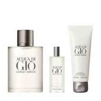 Armani Acqua di Gio Man Eau de Parfum Dárková sada Parfémová voda 40 ml, sprchový gel 75 ml a Parfémová voda 15 ml